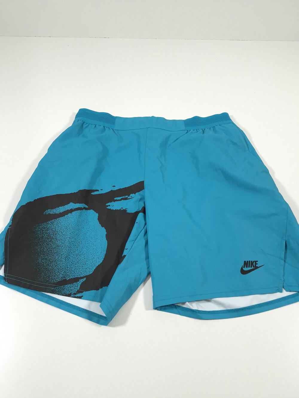 Nike Court Agassi Challenge New York Team Slam 9" Tennis Shorts CK9775-303 L